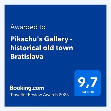 Pikachu'S Gallery - Historical Old Town Bratislava Buitenkant foto