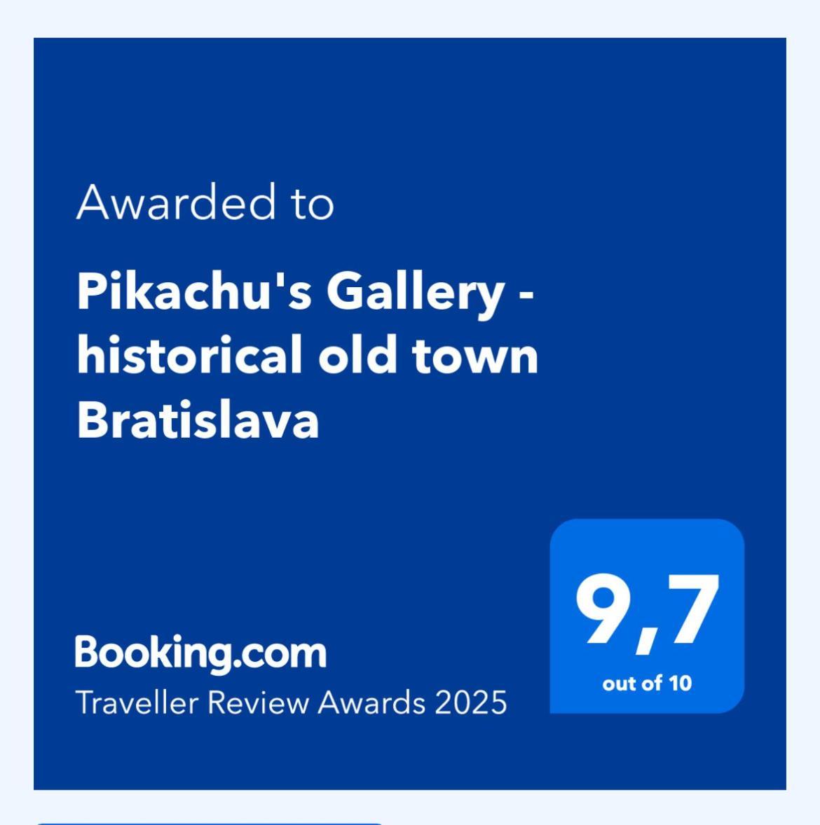 Pikachu'S Gallery - Historical Old Town Bratislava Buitenkant foto